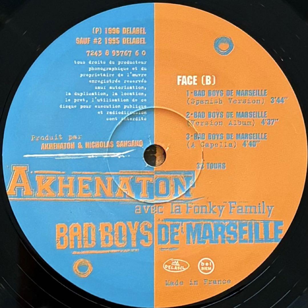 洋楽 AKHENATON - BAD BOYS DE MARSEILLE 12INCH