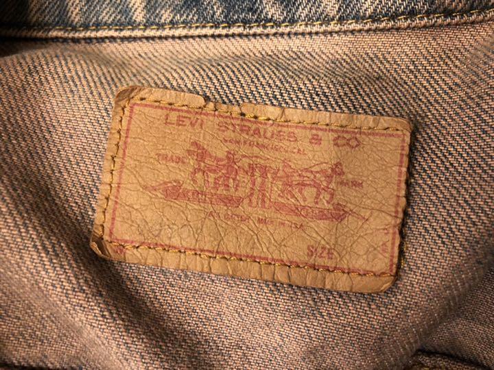 USA製 80s Levi's 70506 4th 後染 デニムジャケット