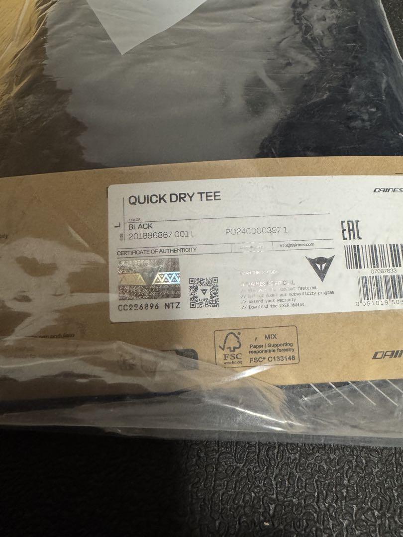 ダイネーゼ　QUICK DRY TEE クイックドライtシャツ　速乾　イタリア