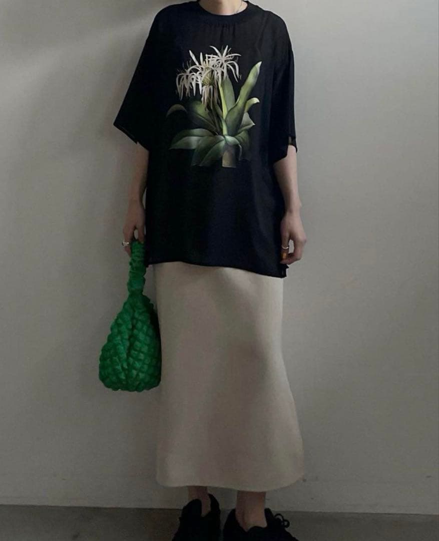 【美品】 AMERI 2PIECES FLOWER LAYERED DRESS