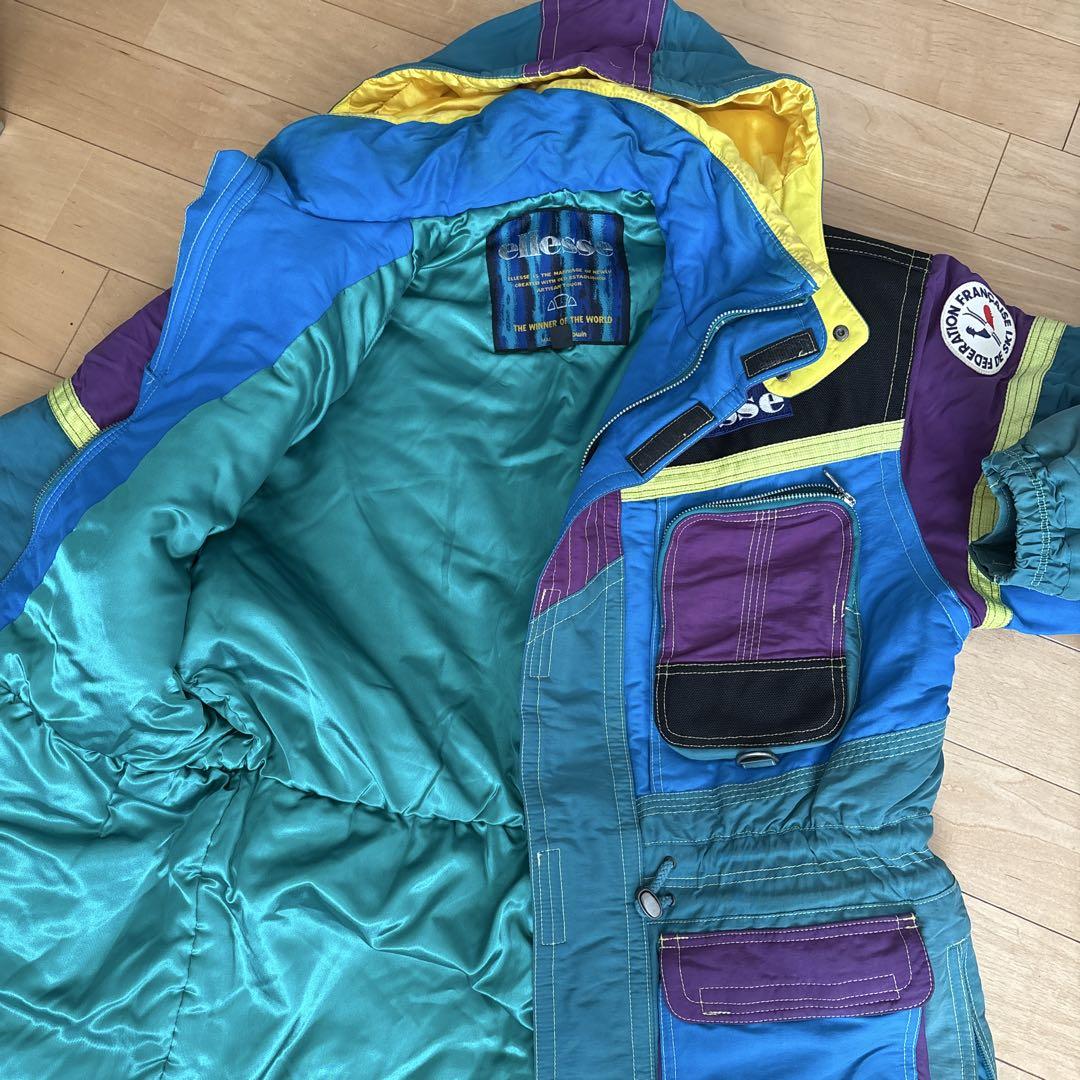ellesse スキーウェア キャップ付き