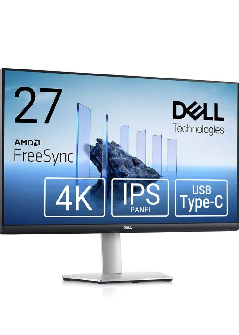 Dell s2722qc モニター 4k