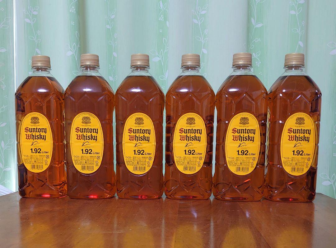 【新品、本物、当店在庫だから安心】 サントリー ウイスキー ウイスキー 6本セット 1.92L 角 ウイスキー