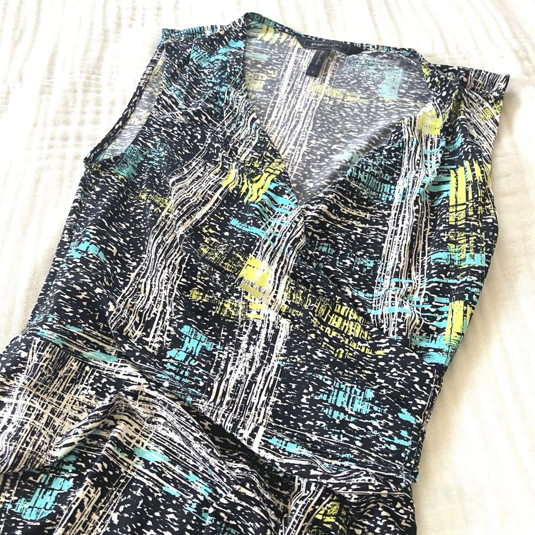 BCBGMAXAZRIA カシュクールワンピース ラップワンピース - メルカリ