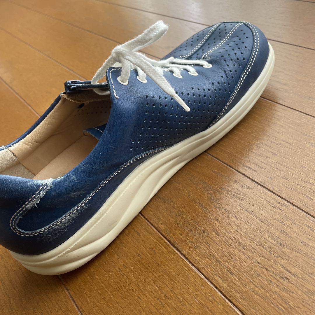 Finn Comfort カジュアルシューズ ブルー