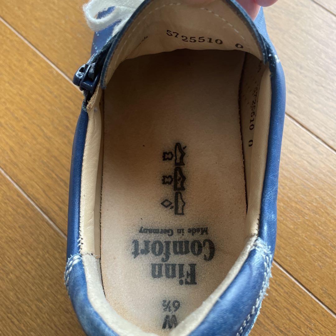 Finn Comfort カジュアルシューズ ブルー