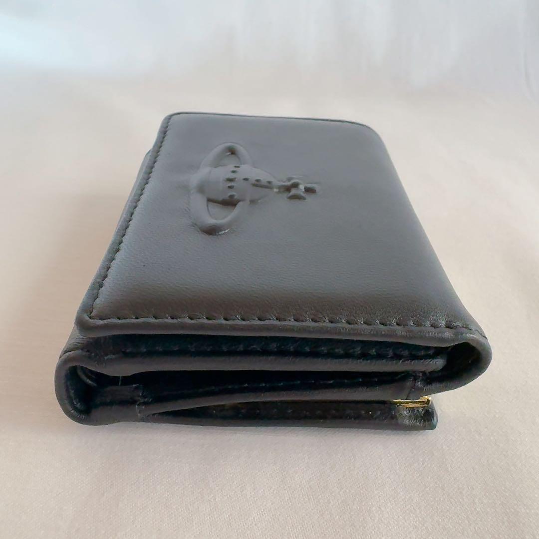 【送料込み】 Vivienne Westwood 三つ折り財布 がま口財布 ヴィヴィアンウエストウッド 三つ折り財布 コンパクト財布