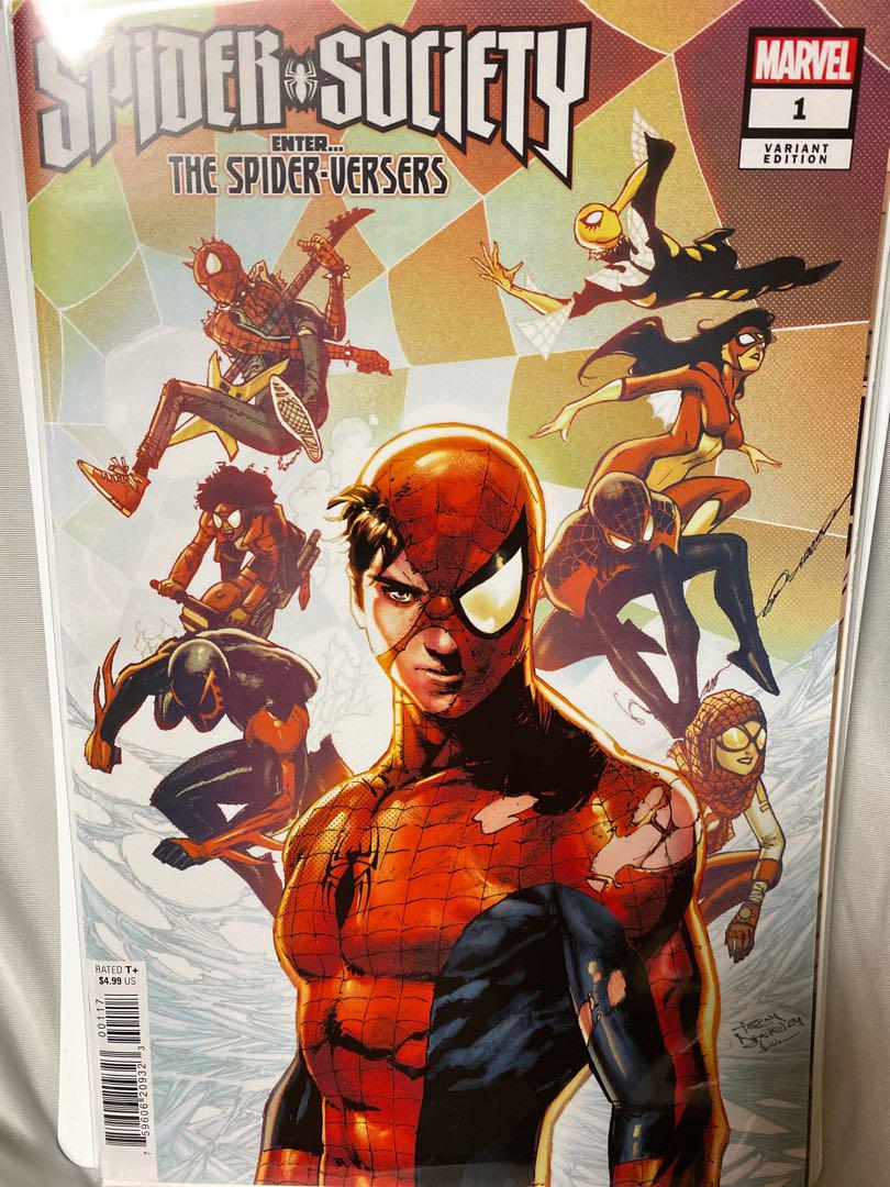 SPIDER-SOCIETY #1 25 COPY VAR アメコミリーフ - メルカリ