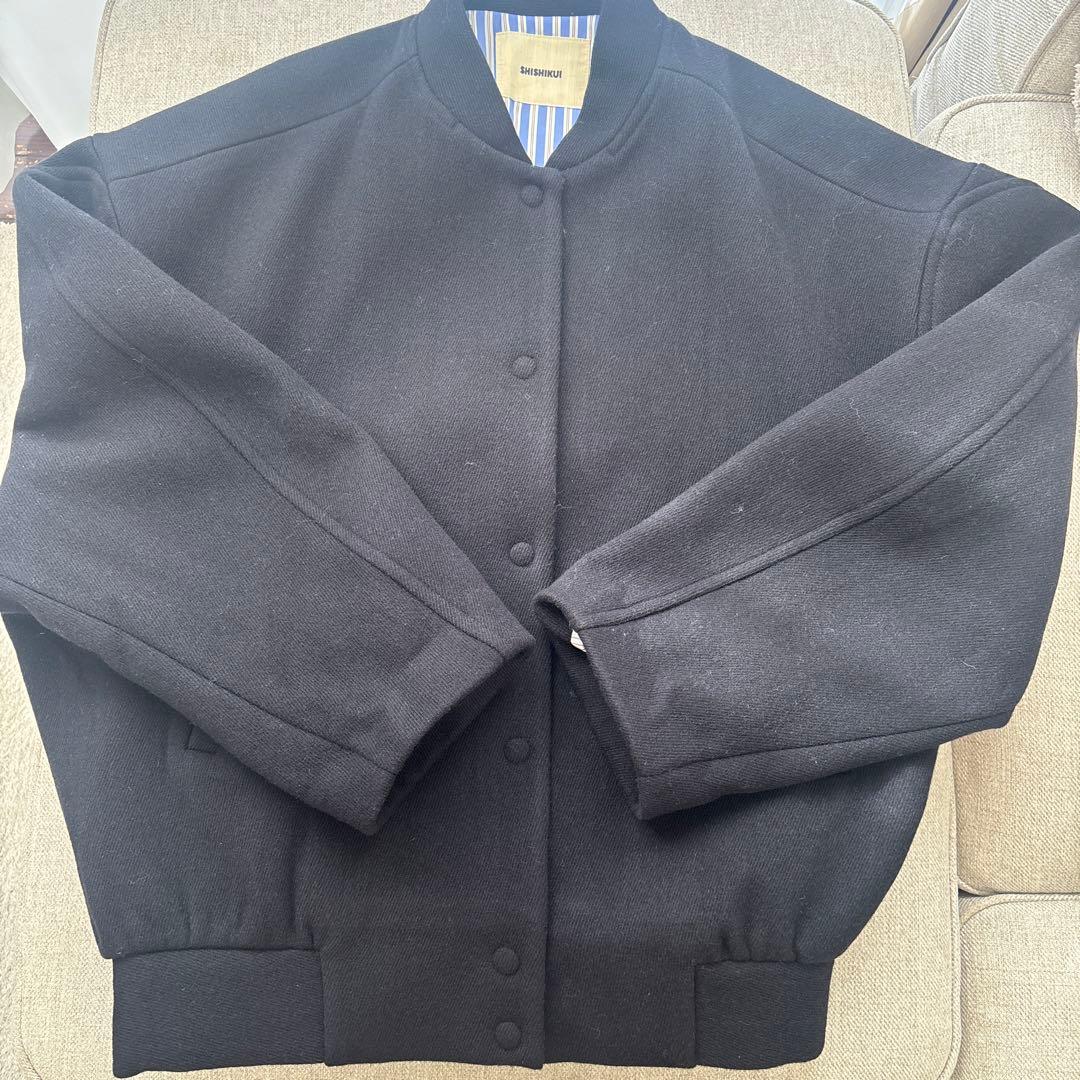 SHISHIKUI ネイビー ブルゾンM