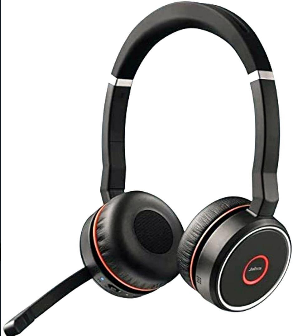 Jabra Evolve 75ワイヤレスヘッドフォン中古品