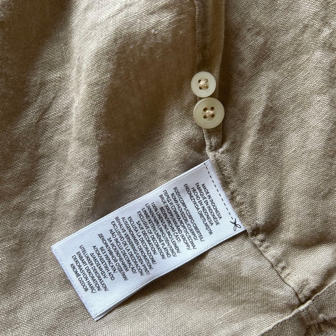 スピック&スパン　ラルフローレン　リネンシャツ