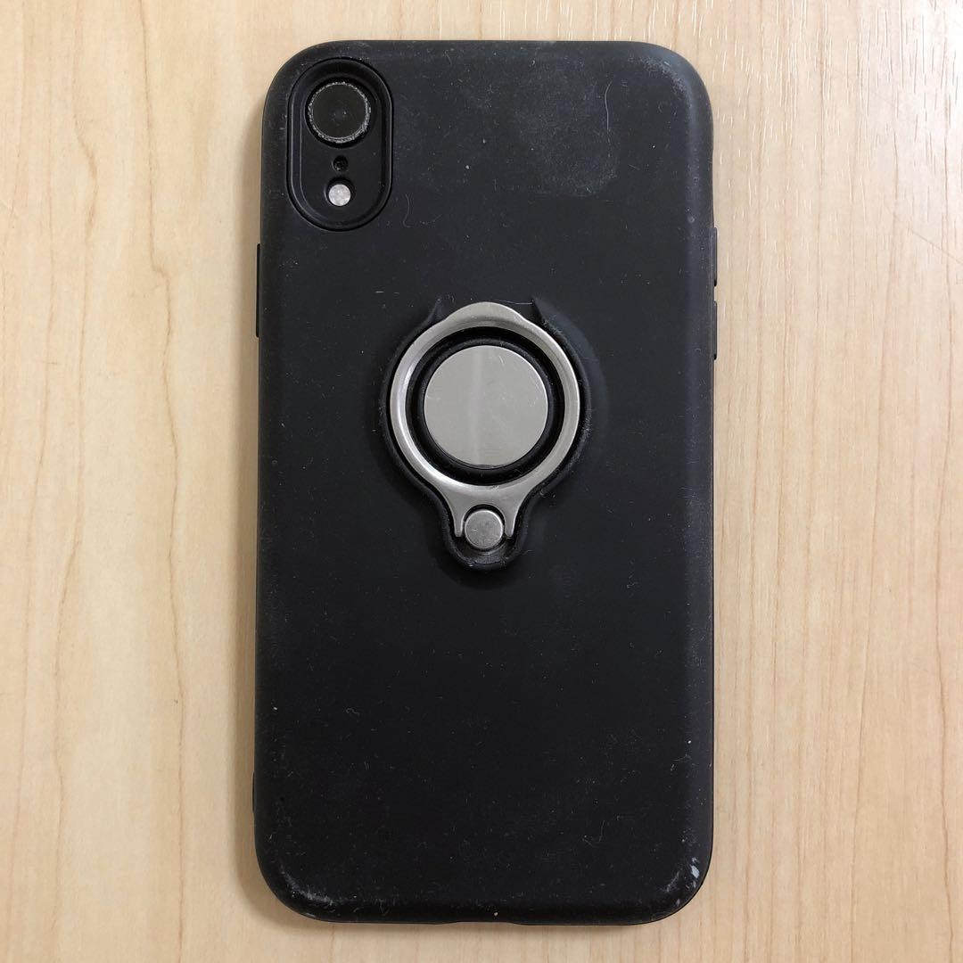 iPhone XR SIMフリー iPhoneXR 64GB 背面割れ ブラック