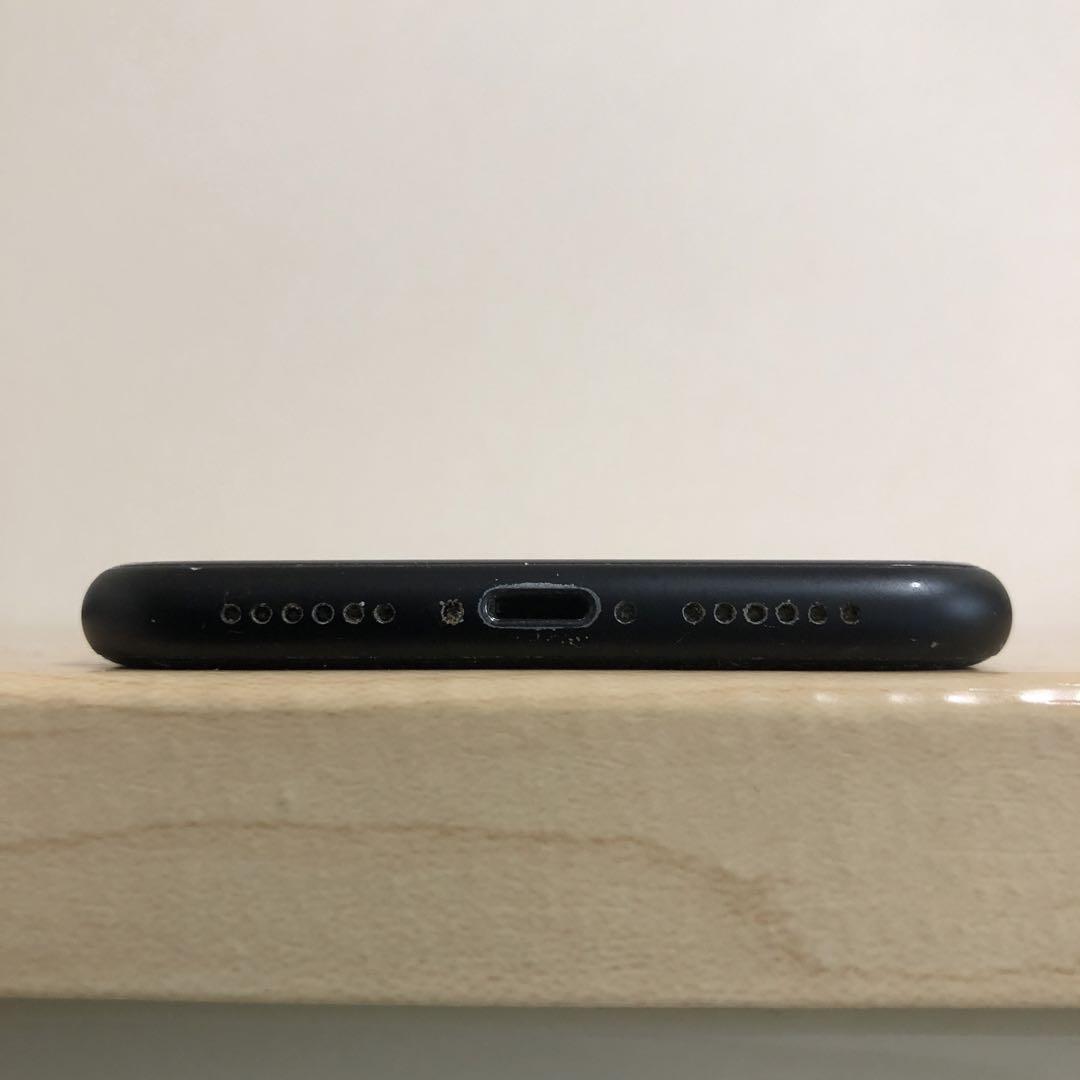 iPhone XR SIMフリー iPhoneXR 64GB 背面割れ ブラック