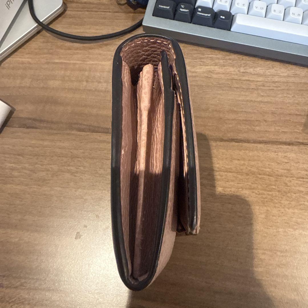 <値下げ>GUCCI ピンク レザー 長財布