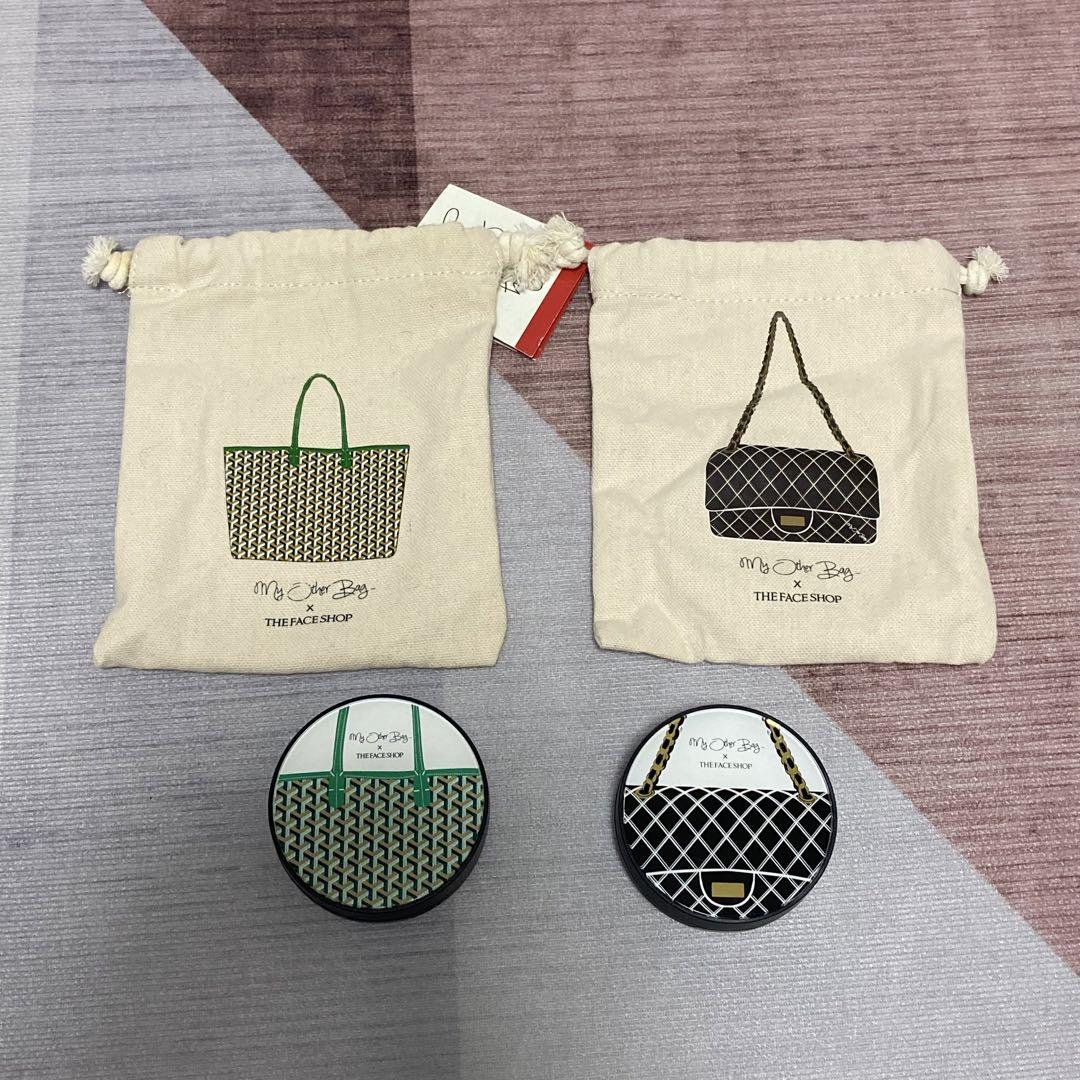 【My Other Bag×THE FACE SHOP】コンパクトと巾着