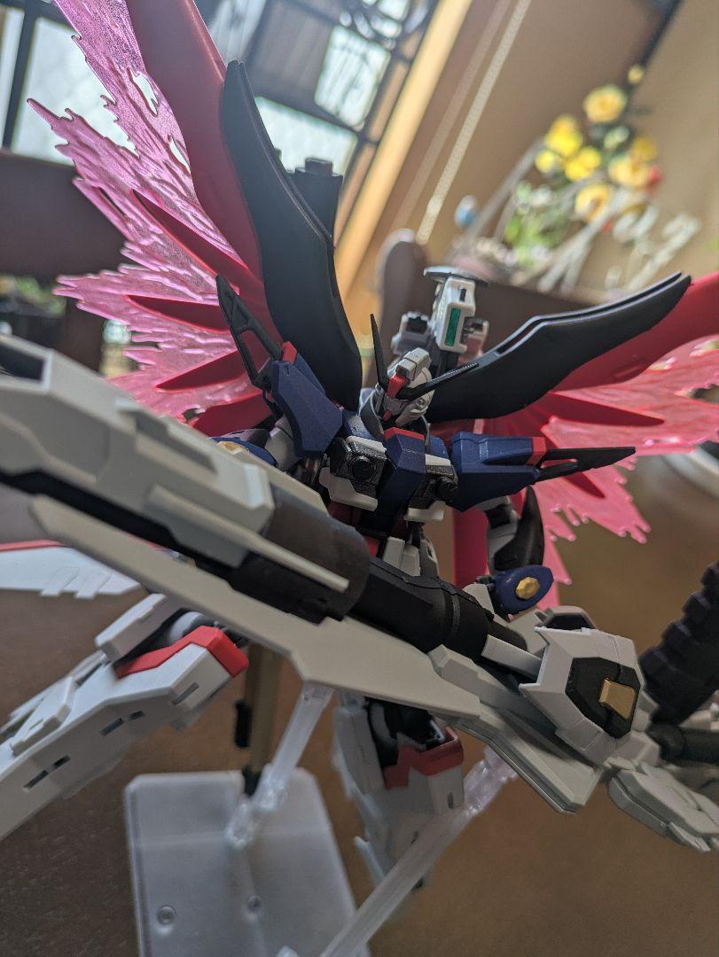 HGディスティニーガンダムSPECⅡ&ゼウスシルエット塗装済
