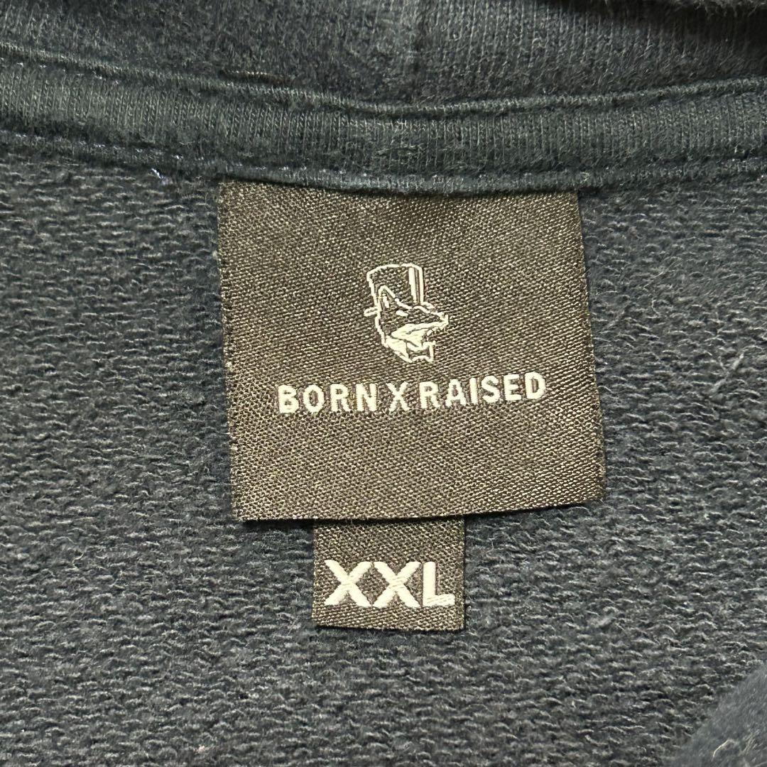 【BORN x RAISED】ボーンレイズド フーディ パイプリ バックロゴ