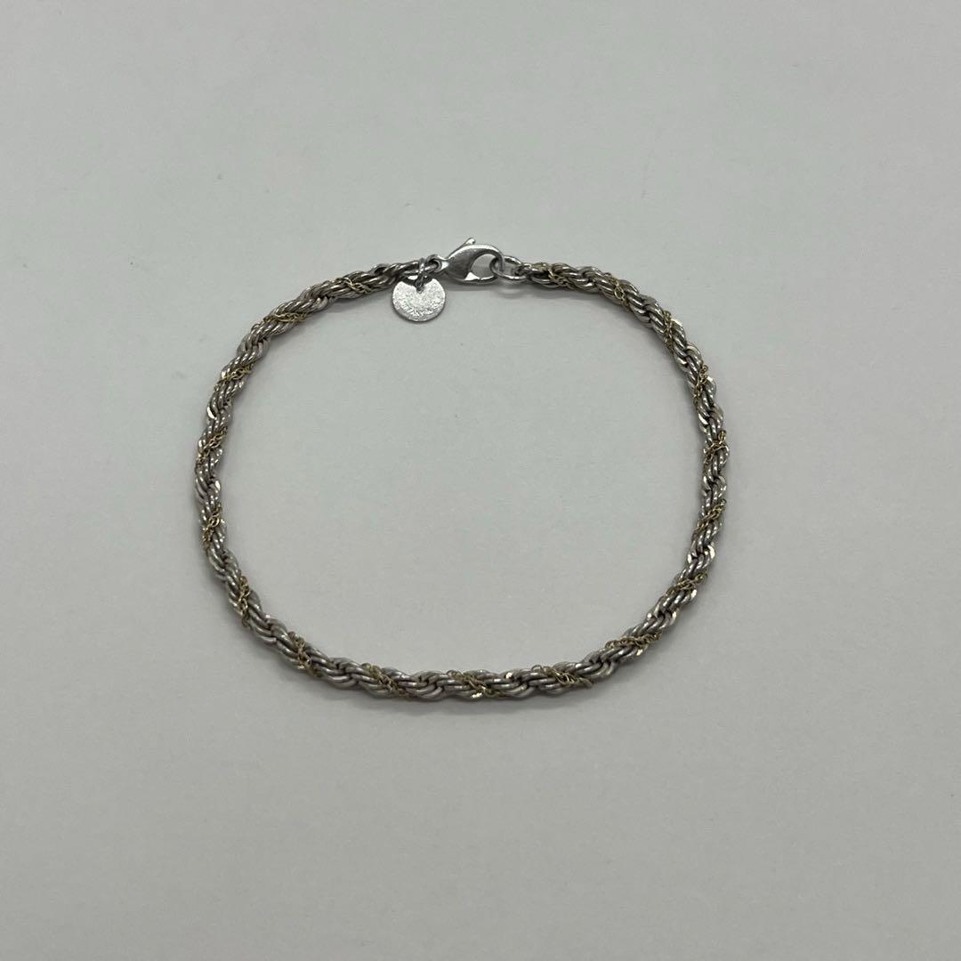ティファニー TIFFANY ツイストロープ チェーン ブレスレット