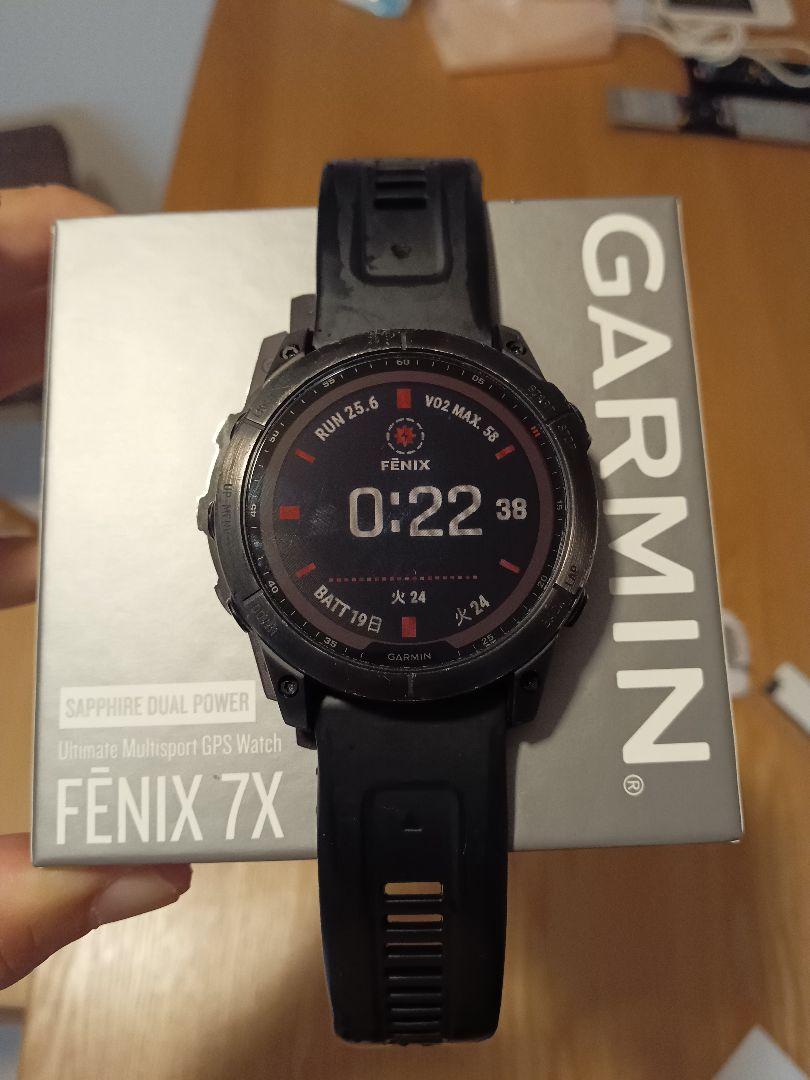 ガーミン Fenix 7X Sapphire dual power