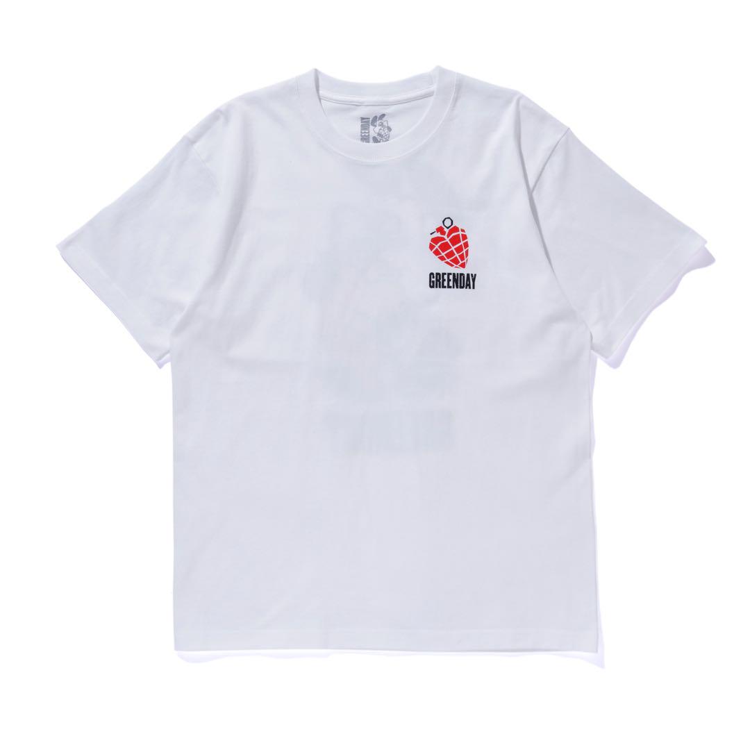 GREEN DAY VERDY コラボ Tシャツ XXL 白 ホワイト 新品 GREEN DAY x VERDY 来日ツアーTシャツをVERDYがデザイン Henry's