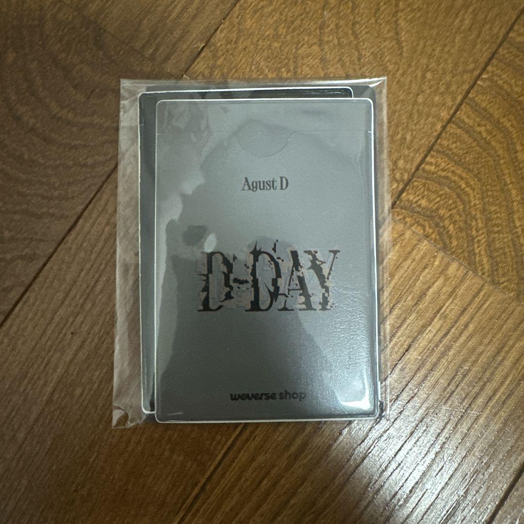 D-DAY AgustD weverse shop アーリーバード トレカ