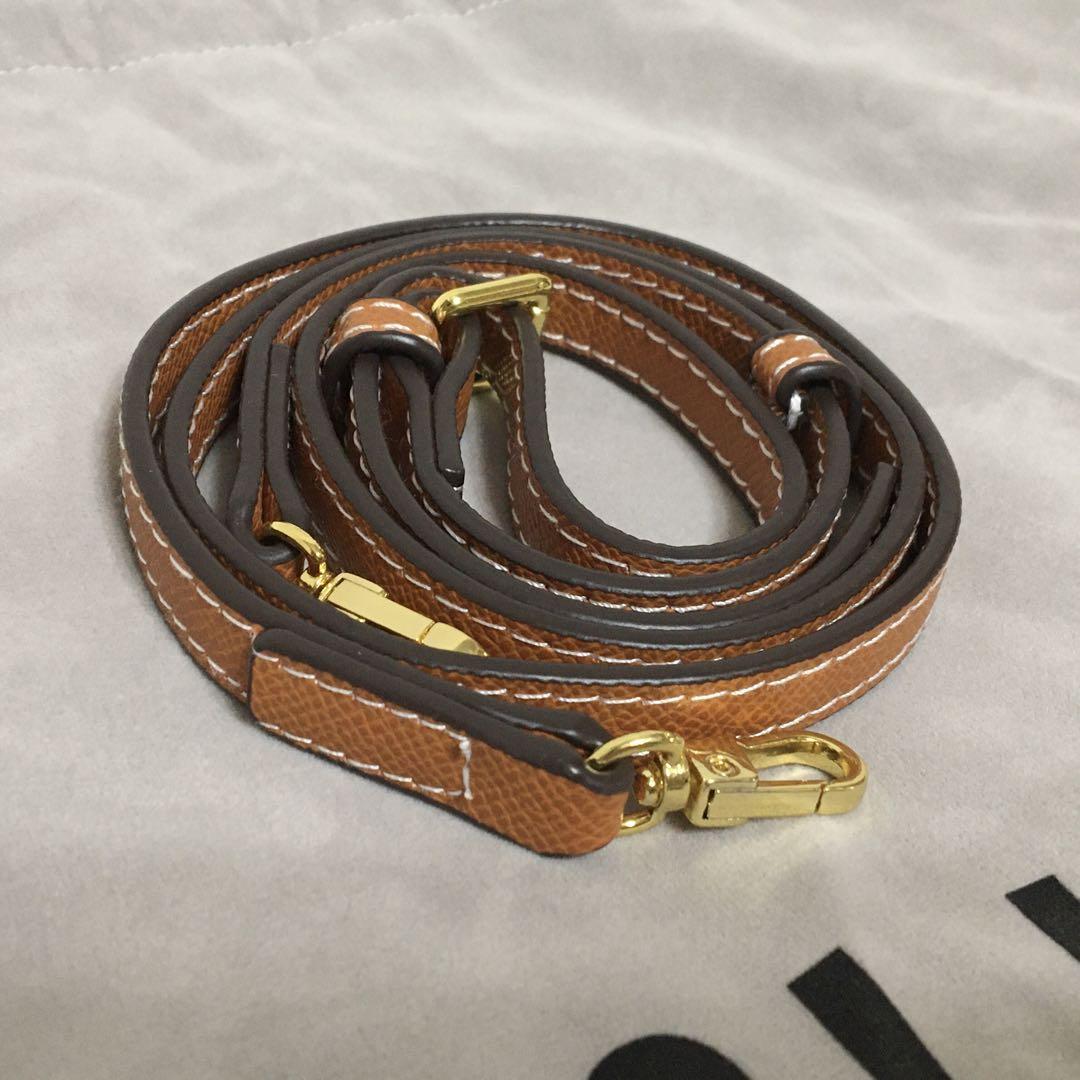 新品 BOLINI 牛革 ミニハンドバッグ 2WAY エプソン 馬 鍵 ブラウン