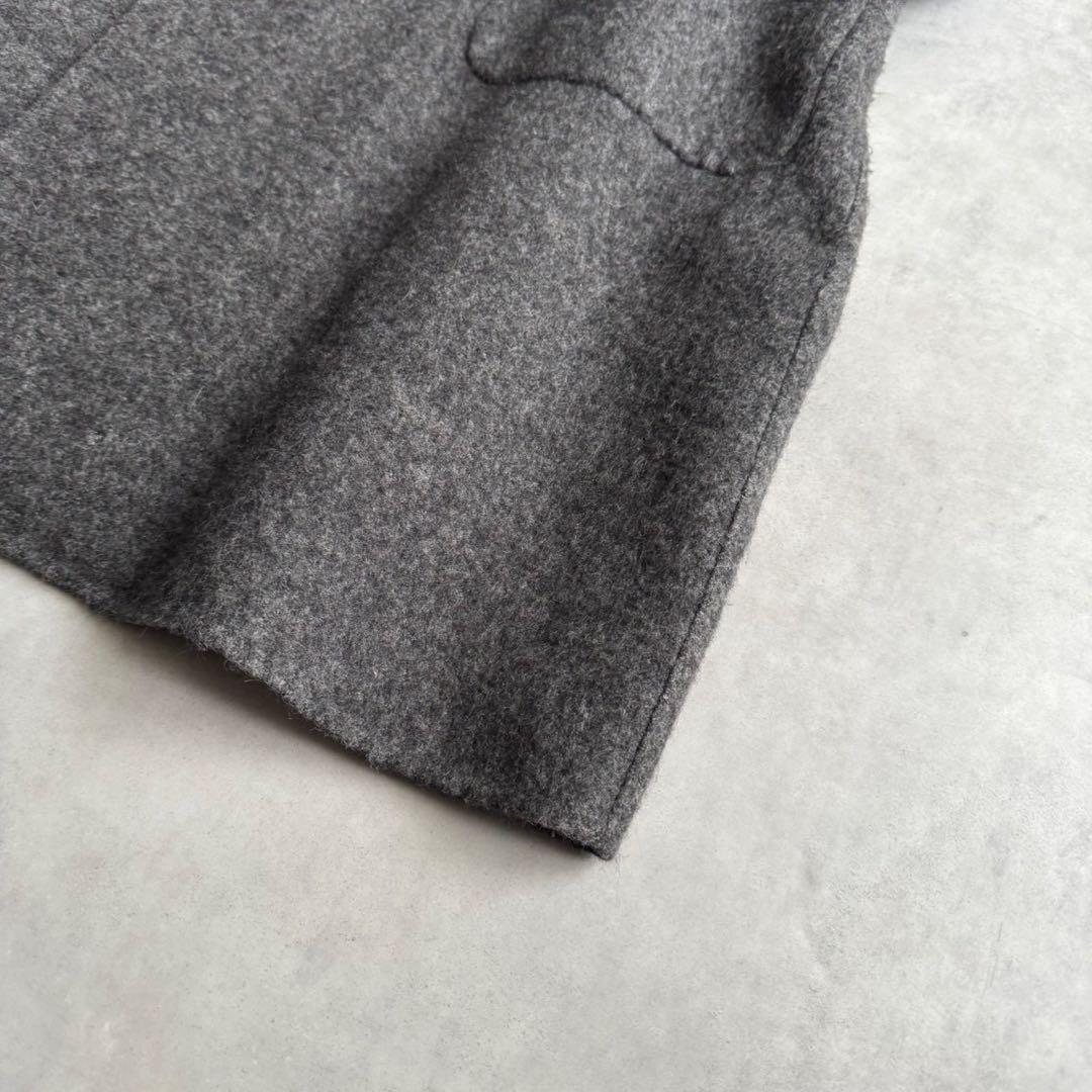ISSEY MIYAKE イッセイミヤケ ウールコート チェスター ロング