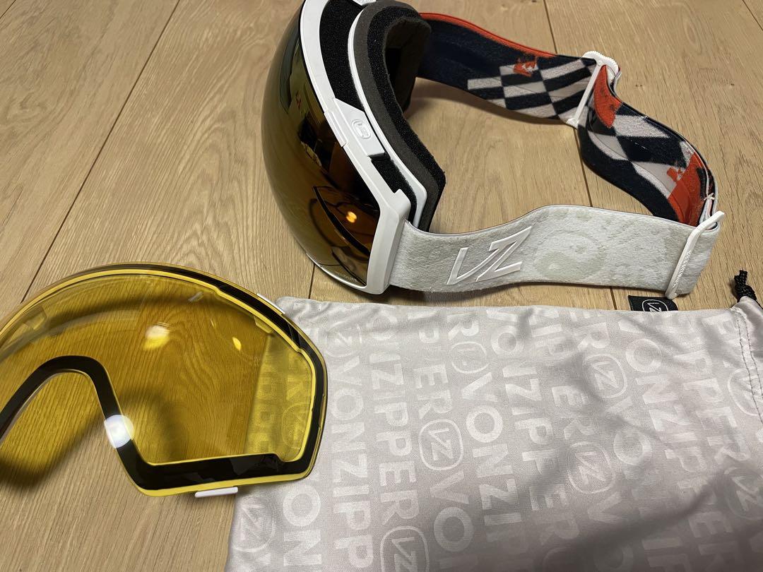 中古◇VONZIPPER/ボンジッパー◇JETPACK スノーボード ゴーグル