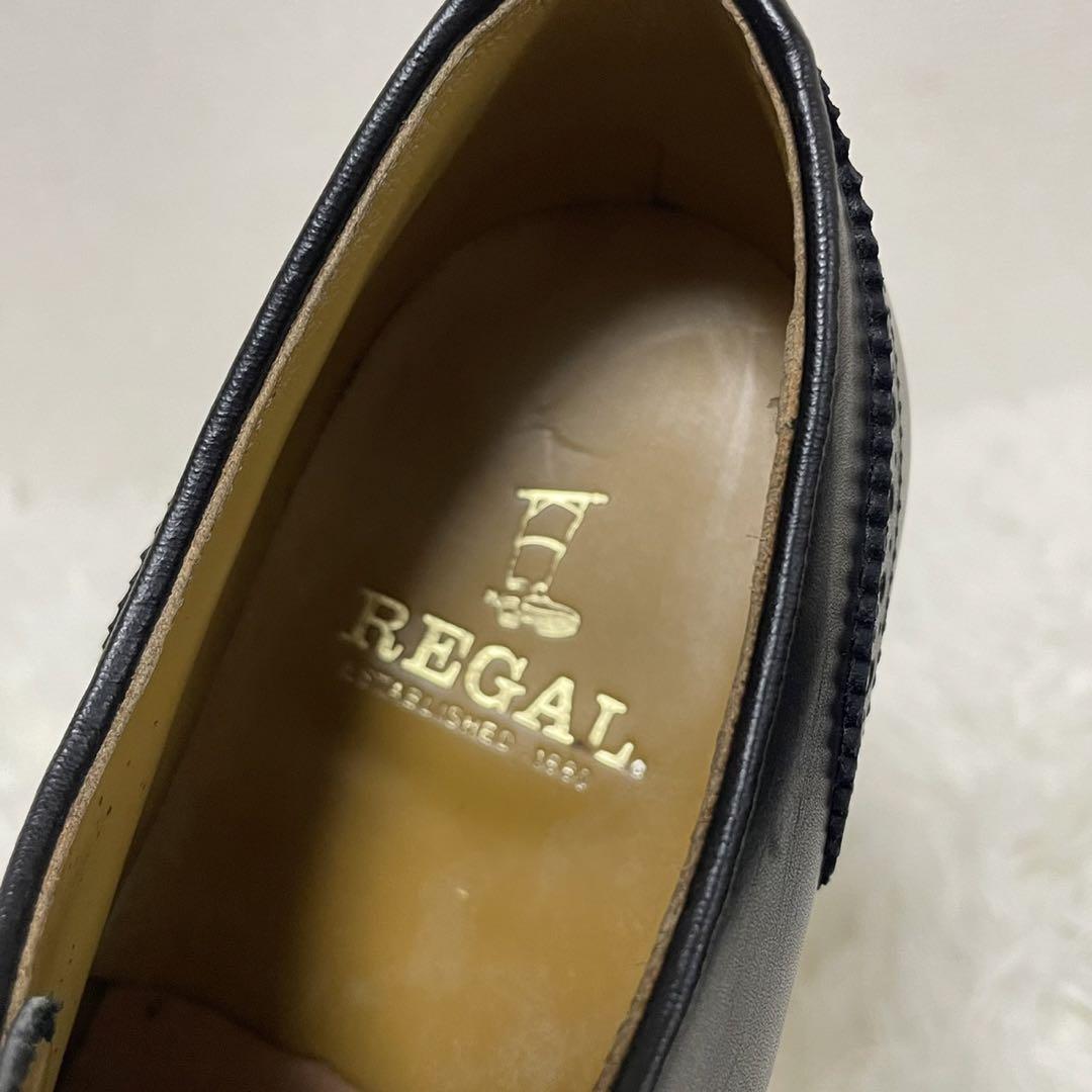 未使用✨　REGAL ビジネスシューズ　ウィングチップ　ブラック　JM13