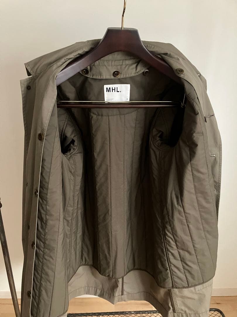 MHL ステン コート S オリーブグリーンS MHL