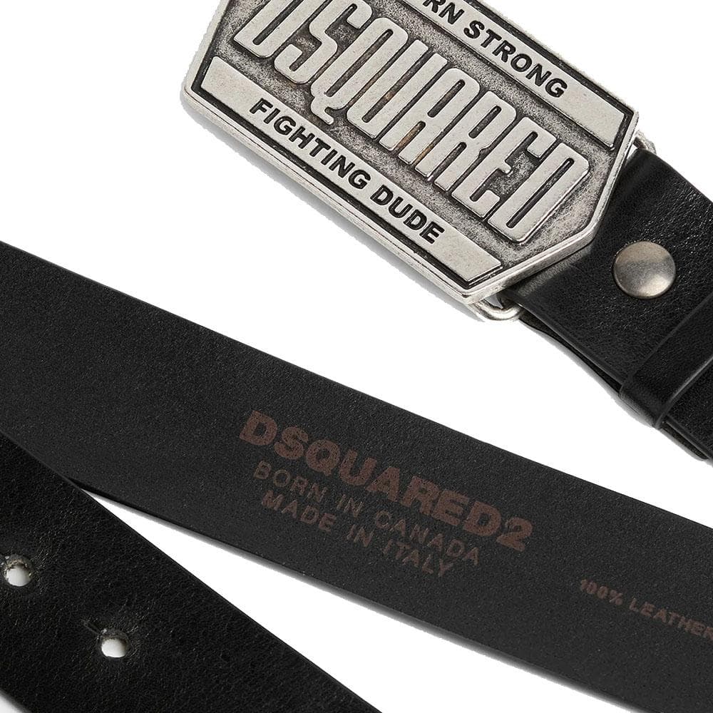 定価5.6万 伊製 DSQUARED2 ディースクエアード ベルト 定価5.6万 伊製 DSQUARED2 ディースクエアード ベルト
