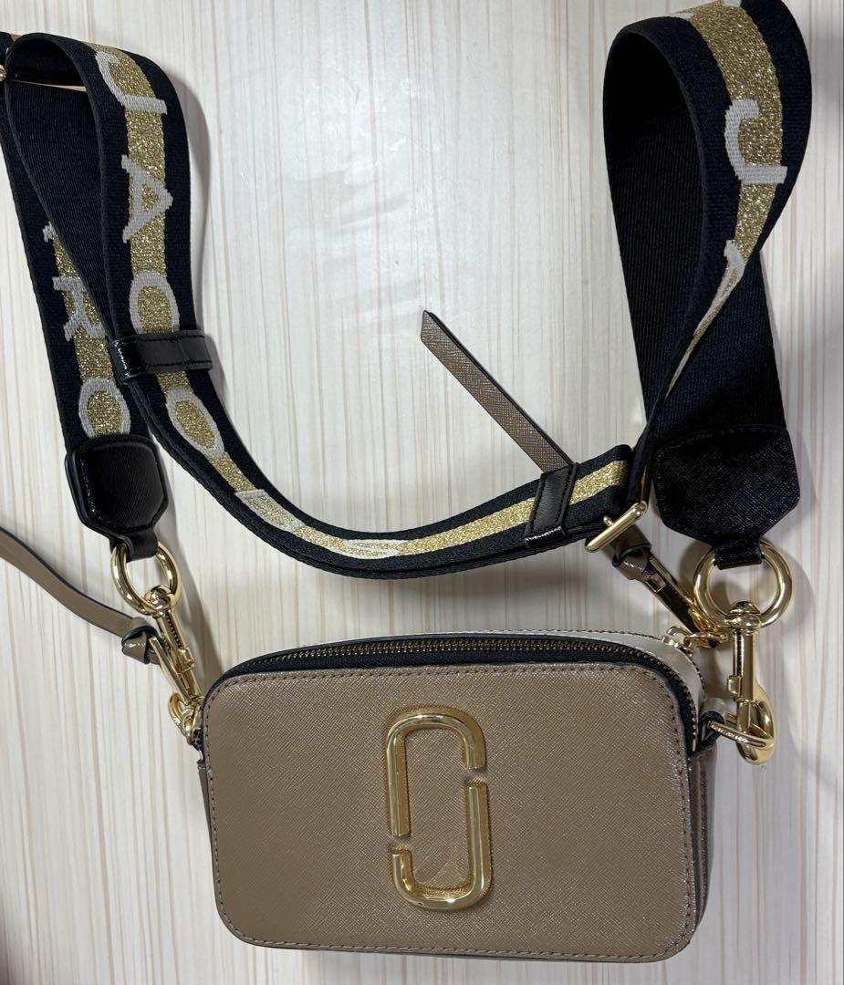 MARC JACOBS ショルダーバッグ ブラウンゴールド