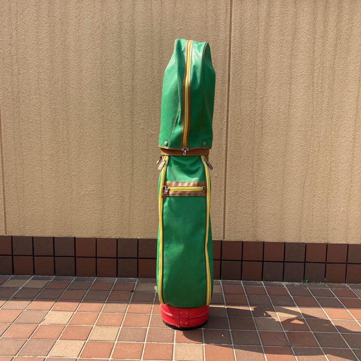 カステルバジャック Castelbajac キャディバッグ ゴルフバッグ レザー