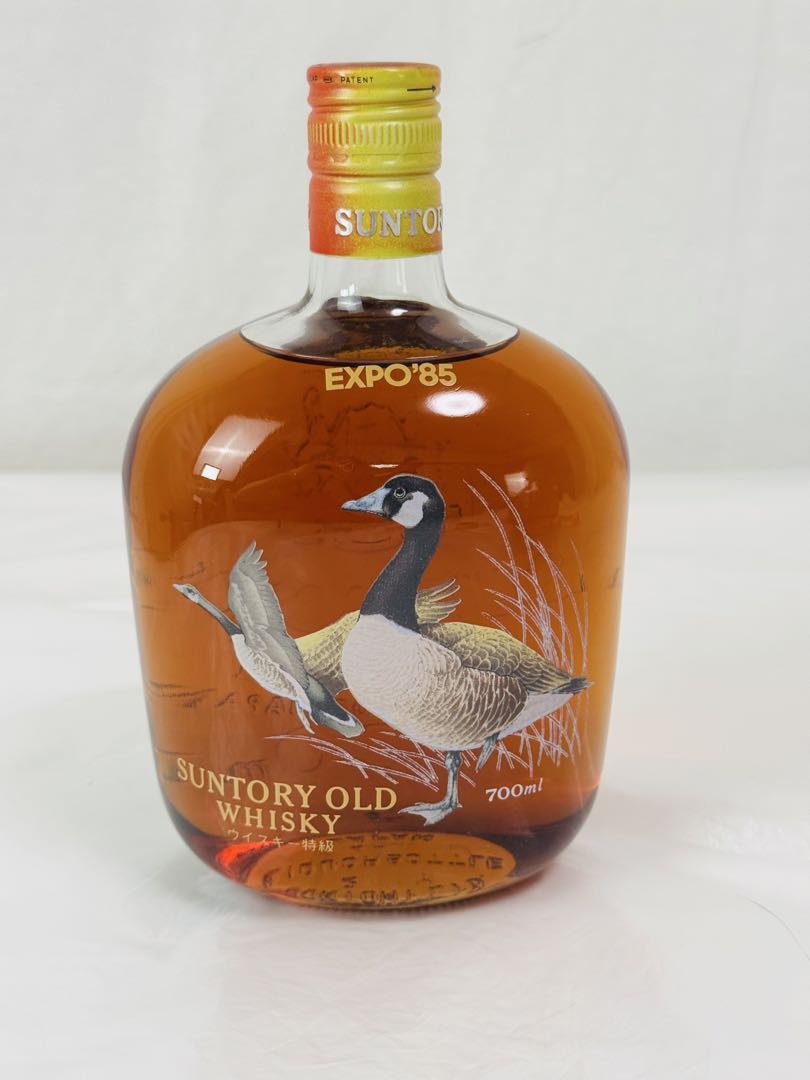 【古酒】サントリーオールド　EXPO'85　箱付き　未使用 ✨【未開栓】サントリーオールド EXPO'85 【古酒】700ml/43