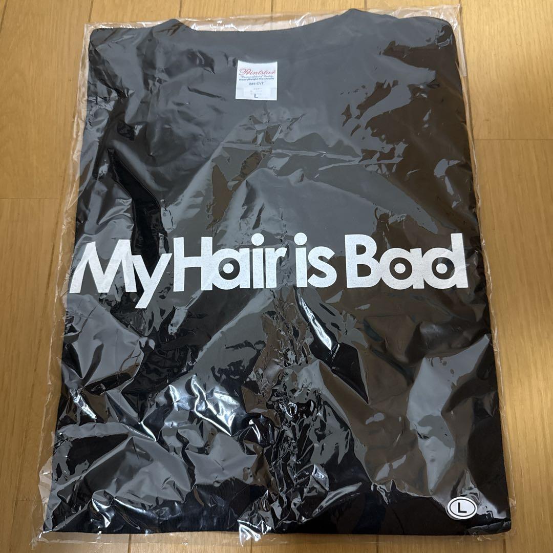 My Hair is Bad 上越家 Tシャツ L - メルカリ