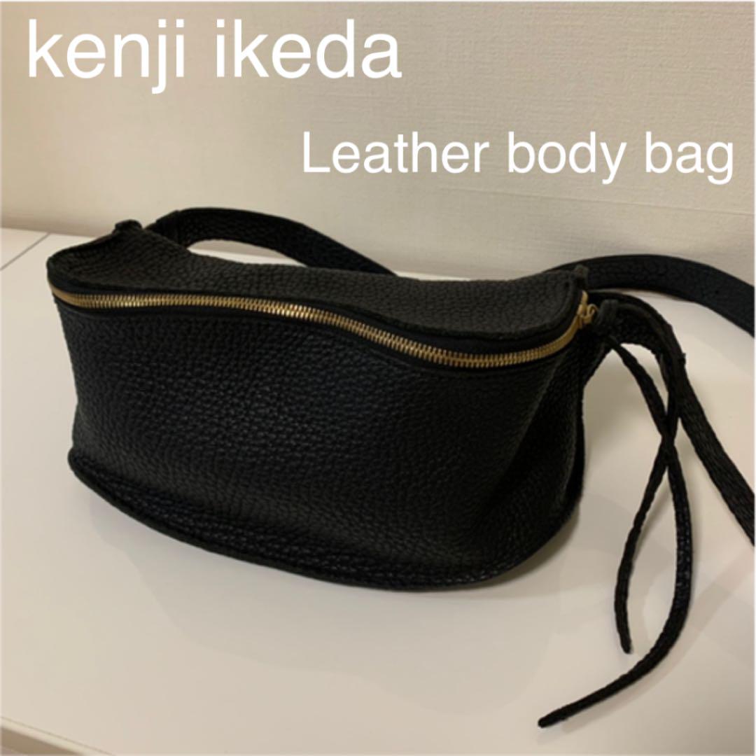 KENJI IKEDA Leather Body Bag ボディバック