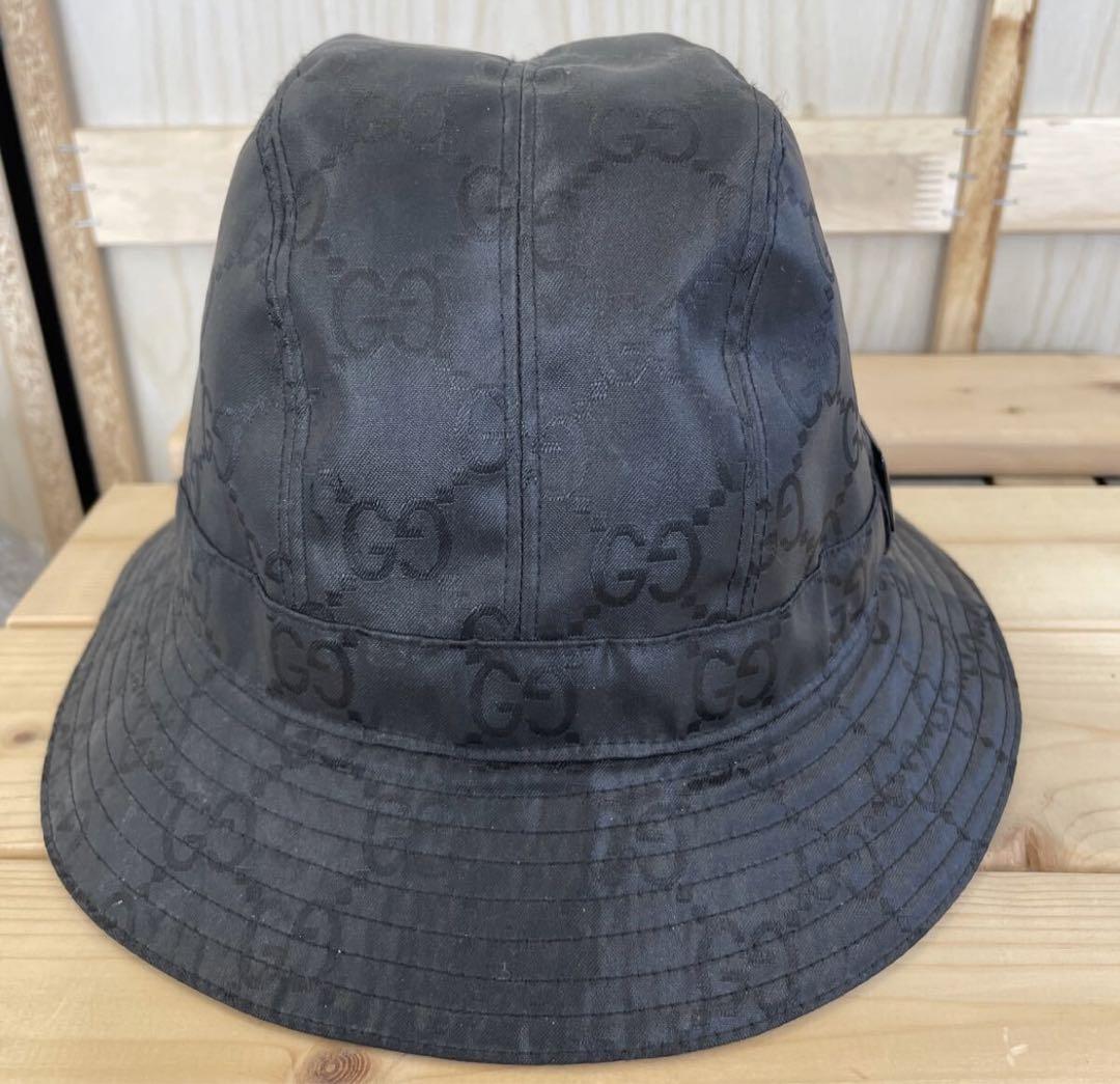 美品　GUCCI バケットハット　GGスプリーム