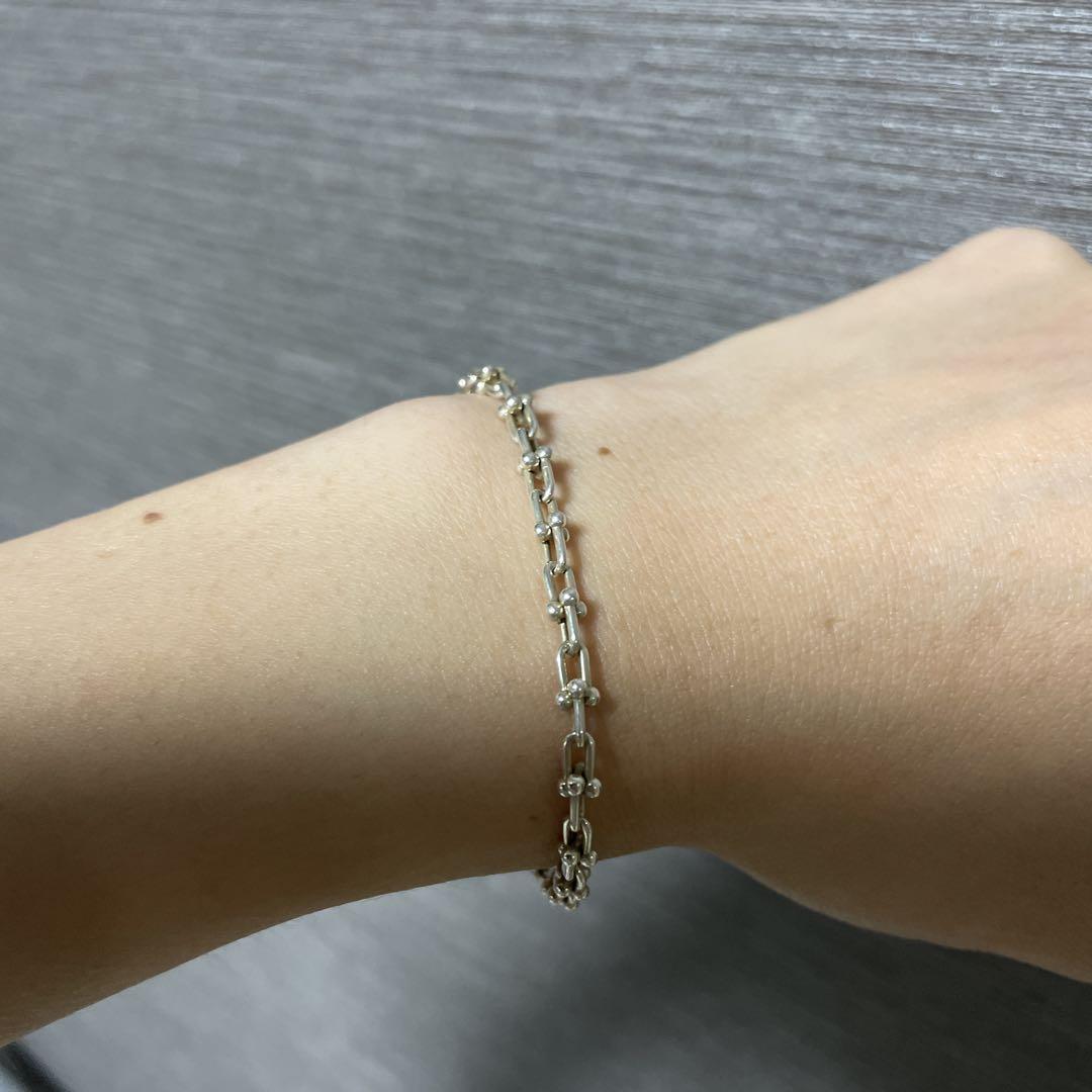 TIFFANY&CO. ハードウェア　ブレスレット　マイクロ　S 美品　正規品