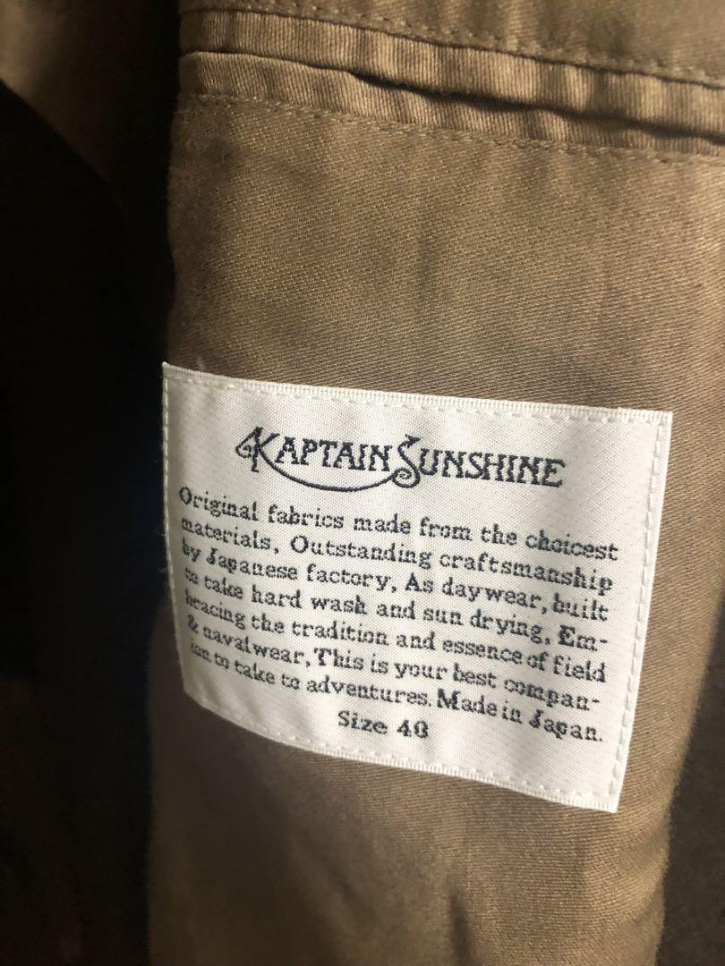 KAPTAIN SUNSHINE キャプテンサンシャイン トラベラーコート 40