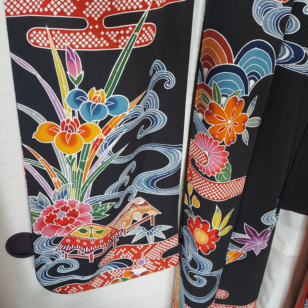 【美品】振袖フルセット 着物 成人式 帯・長襦袢・伊達襟・帯締め