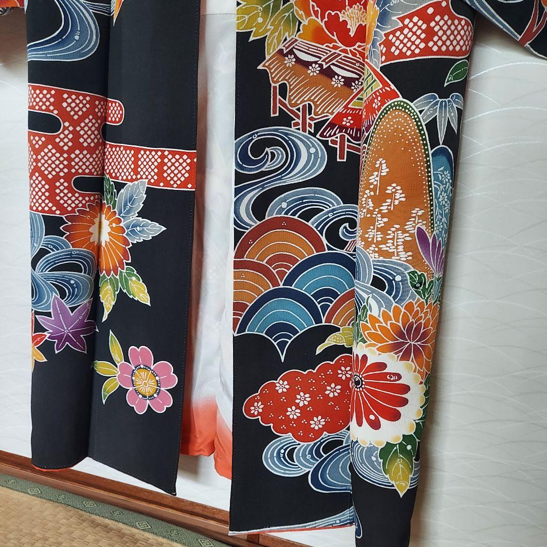 【美品】振袖フルセット 着物 成人式 帯・長襦袢・伊達襟・帯締め