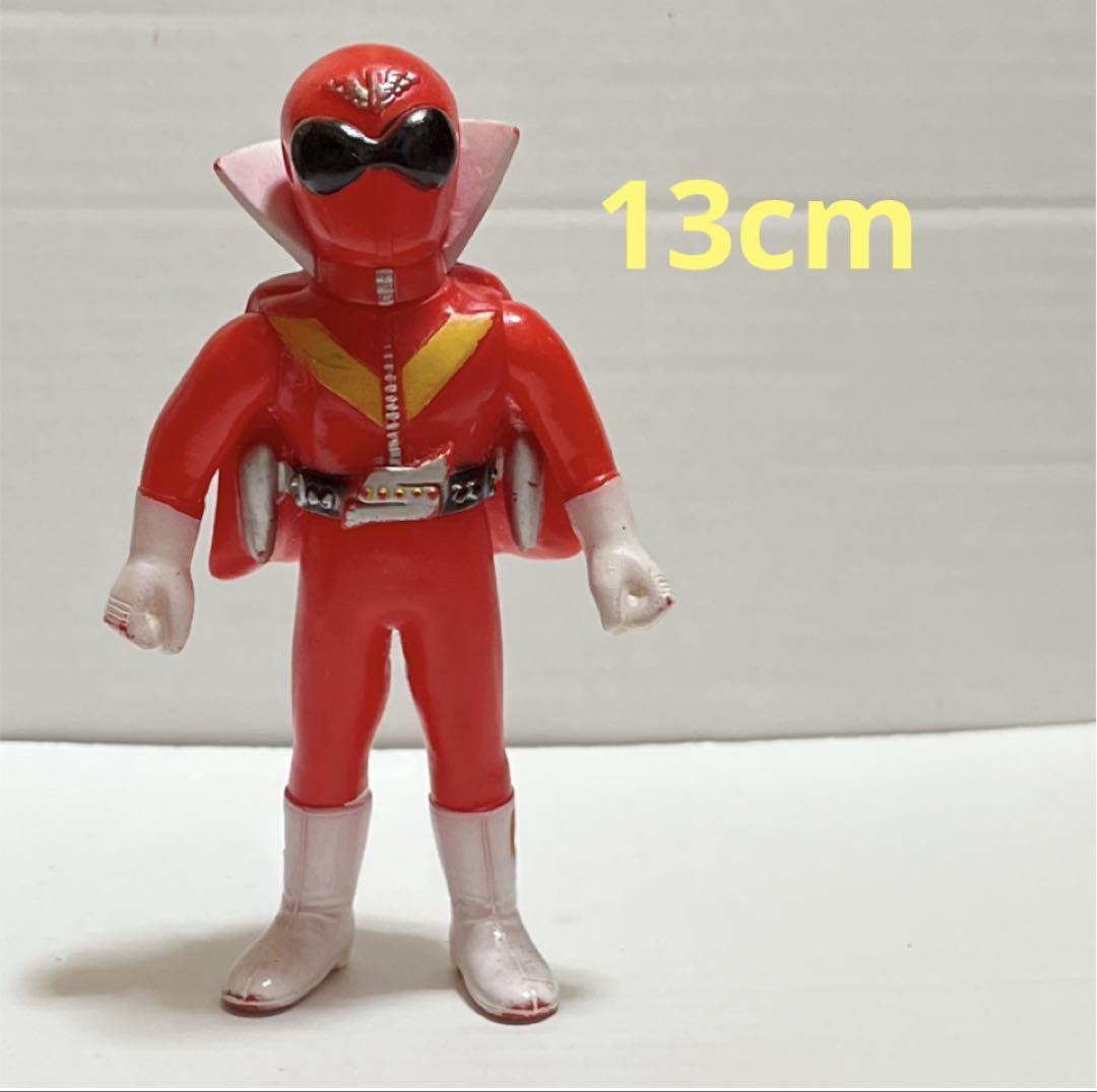 アカレンジャー　ソフビ　ポピー　美品 ☆ゴレンジャー アカレンジャー ソフビ ポピー☆ - メルカリ