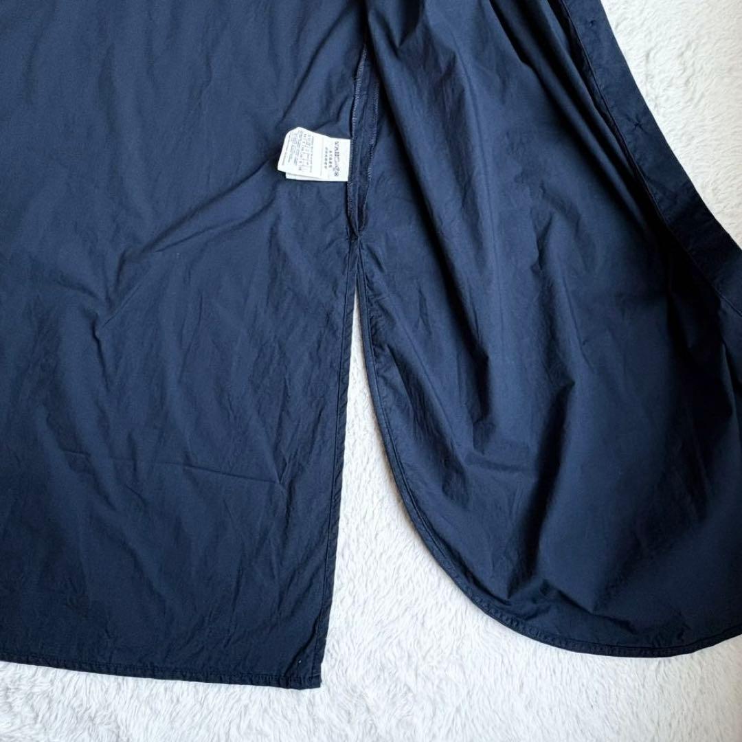 ウィークエンドマックスマーラ シャツワンピース マキシ丈 フレンチスリーブ S ウィークエンドマックスマーラ シャツワンピース マキシ丈 フレンチスリーブ S