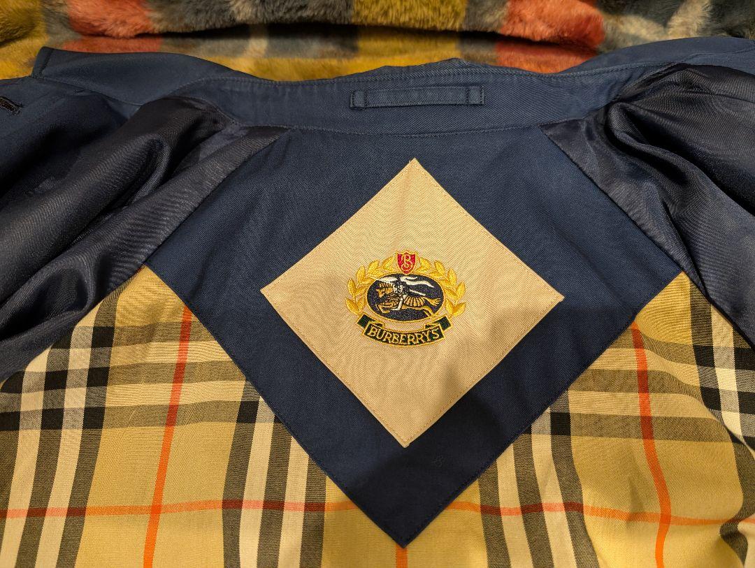 【タオル】BURBERRY'S バーバリーズ ステンカラーコート 金ボタン