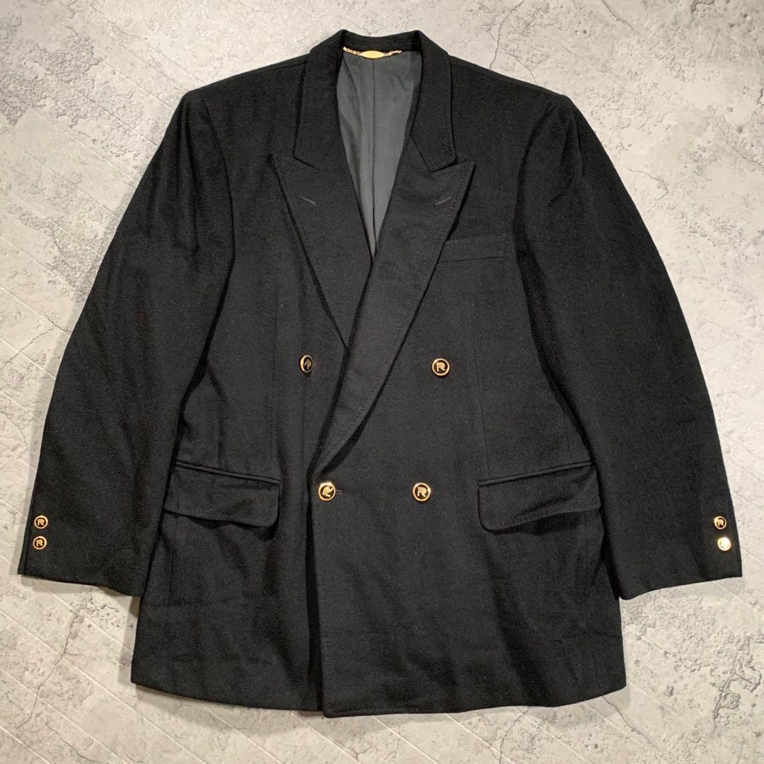 【RICARDO PRISCO】（AB6）カシミヤ ダブル テーラードジャケット
