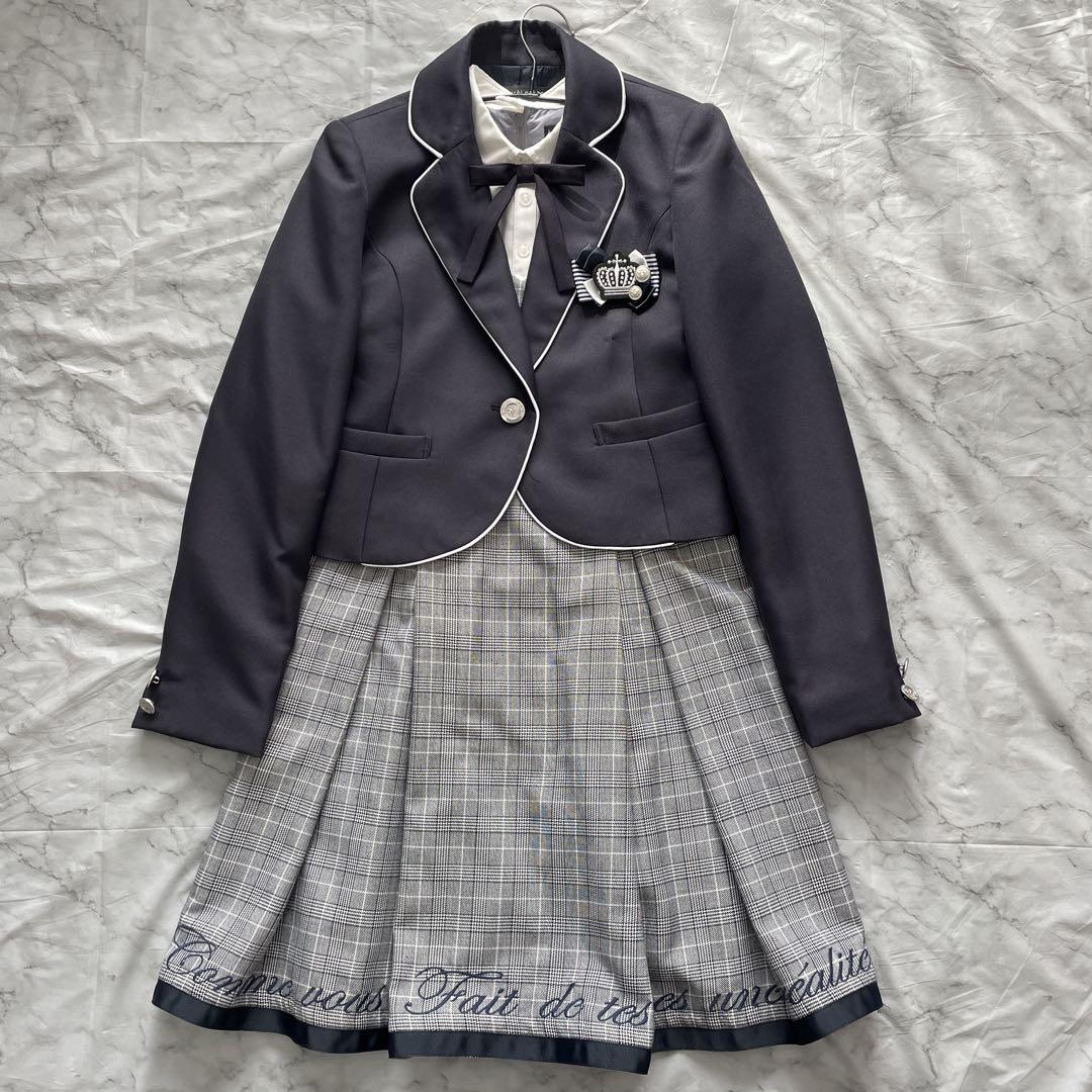 【美品】ヒロミチナカノ✳︎フォーマルドレス ワンピース　2点セット　160センチ