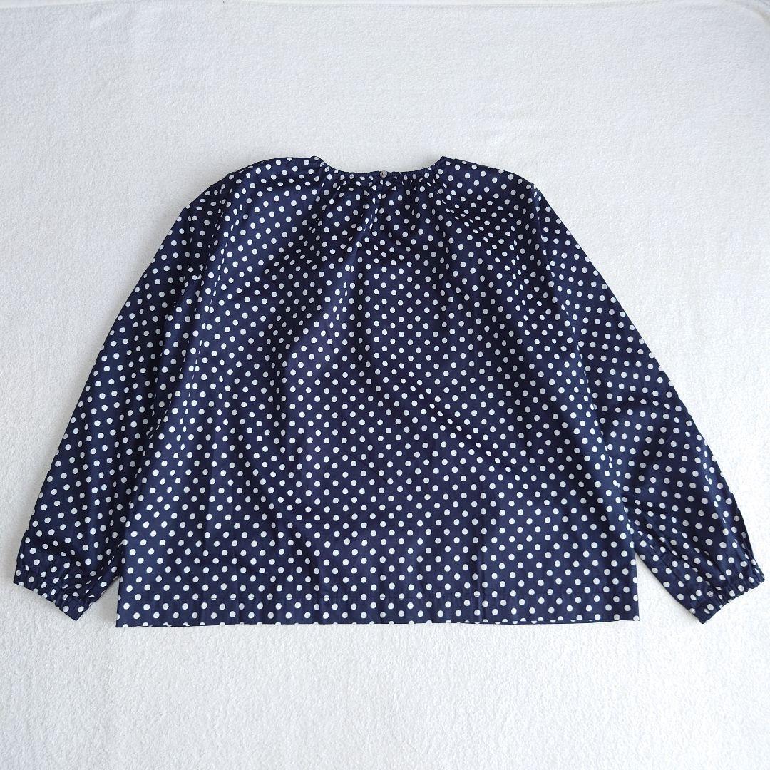 45R ドッドプリントブラウス 45rpm