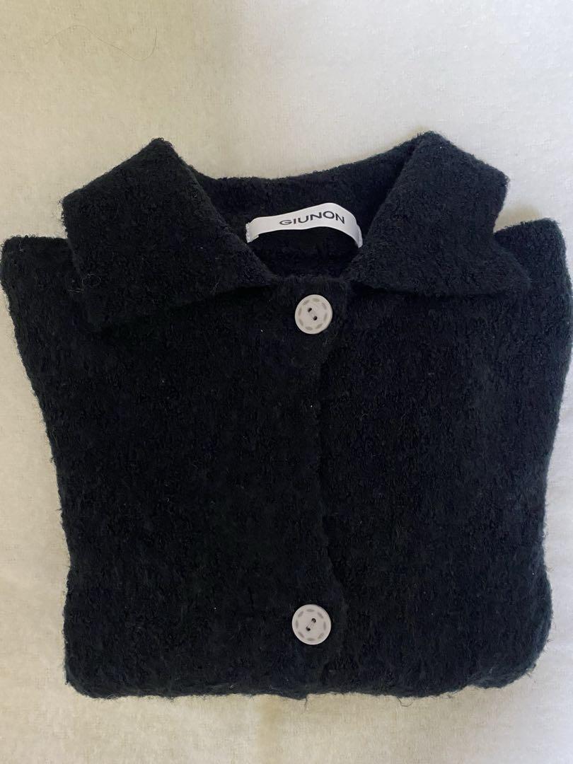 GIUNON hem color polo knit / ヘムカラーポロニット - トップス