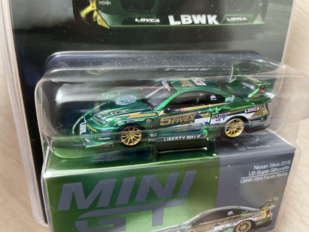 MINI GT リバティーウォーク ミニカー S15 シルビア FDJ D1