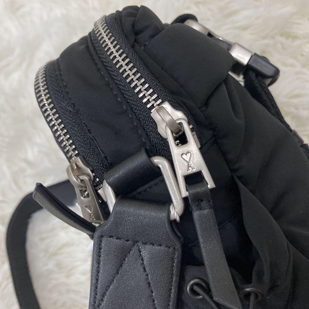 AMI Paris アミパリ ハートロゴ ショルダーバッグ クロスバッグ
